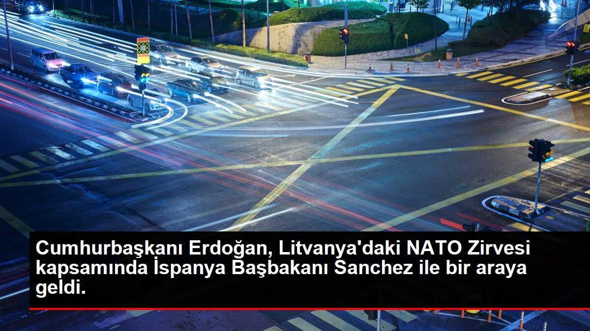 Cumhurbaşkanı Erdoğan, Litvanya'daki NATO Zirvesi kapsamında İspanya Başbakanı Sanchez ile bir araya geldi.