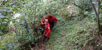 Giresun'da göçük altındaki işçinin cansız bedeni 2 km aşağıda bulundu