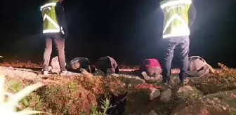 Ağrı'da 5 Afganistan uyruklu göçmen metamfetaminle yakalandı