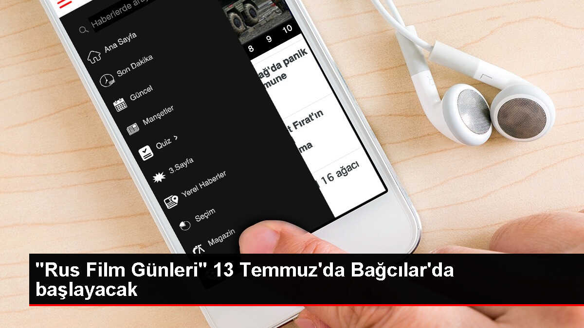 Bağcılar Belediyesi tarafından düzenlenen Rus Film Günleri yarın başlıyor