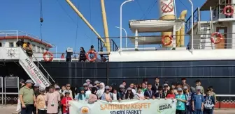 Samsun'u Keşfet Şehrini Farket Projesi kapsamında öğrencilere geziler düzenlendi