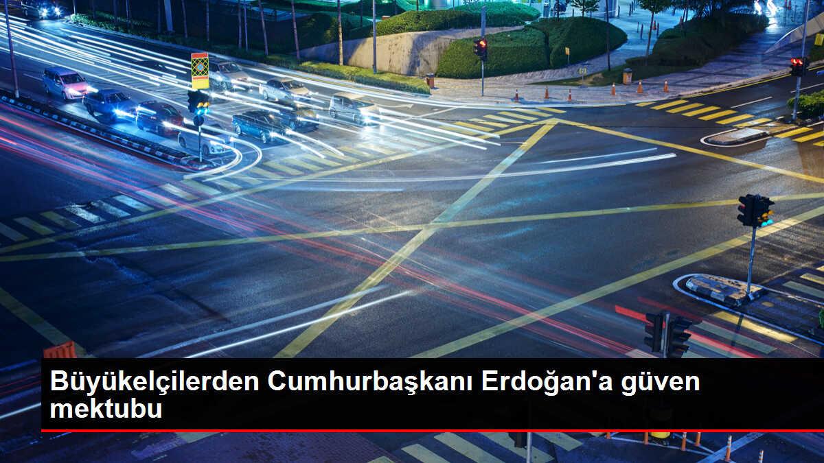 Büyükelçilerden Cumhurbaşkanı Erdoğan'a güven mektubu