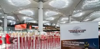 İstanbul Havalimanı'nda 'Türkiye Yüzyılının Kahramanları' sergisi açıldı