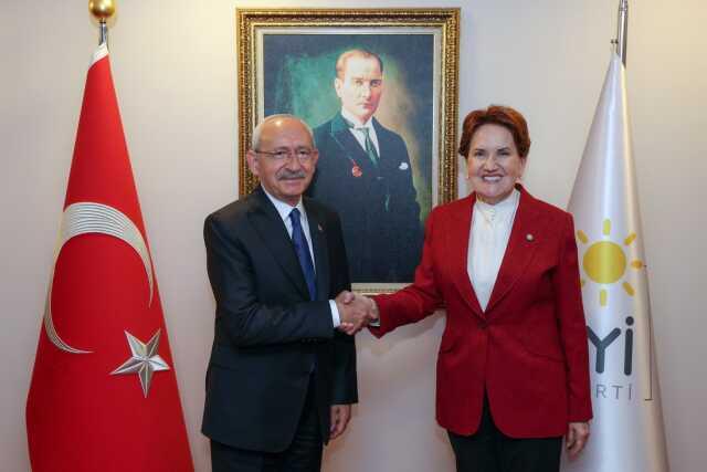 Kaybedilen seçim sonrası ilk buluşma! Kılıçdaroğlu Akşener'i ziyaret etti