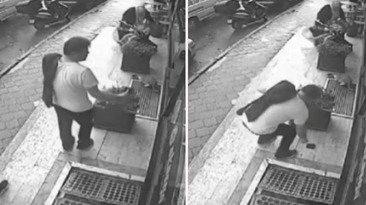 Kayıp cüzdanı 'Karakola götüreceğim' diyerek alan şahıs ortadan kayboldu! O anlar kamerada