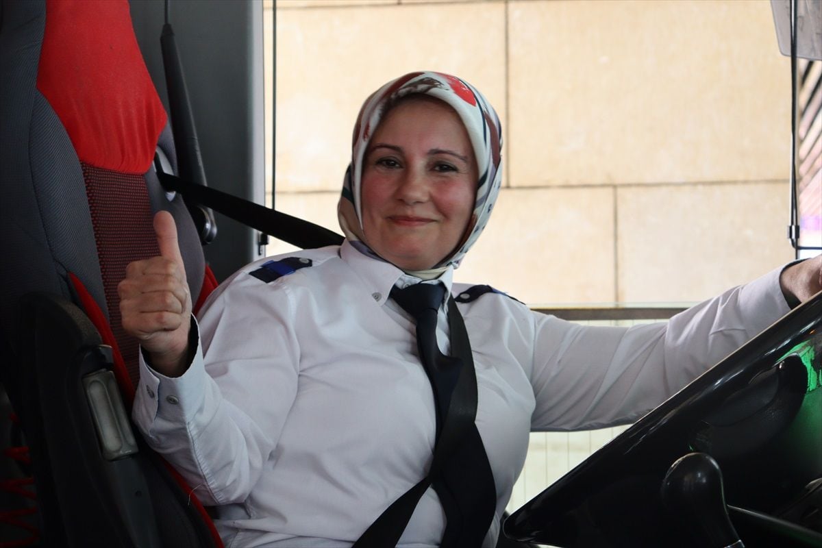 15 Temmuz kahramanı Elif Dağdelen Sarı, şoför olarak çalışmaya başladı