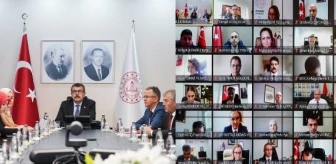Milli Eğitim Bakanı Yusuf Tekin, Eğitim Müşavirleri ve Ataşeleriyle Çevrim İçi Toplantıda Buluştu