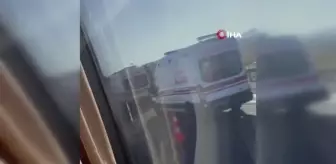 Başkentte kamyon otobüse çarptı: 12 yaralı