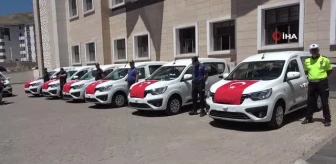 Bitlis Emniyet Müdürlüğü'ne 20 araç bağışlandı