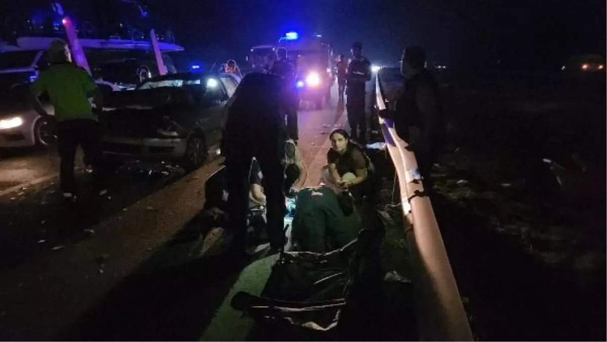 Düzce'de Zincirleme Kaza: 5'i Çocuk 14 Kişi Yaralandı