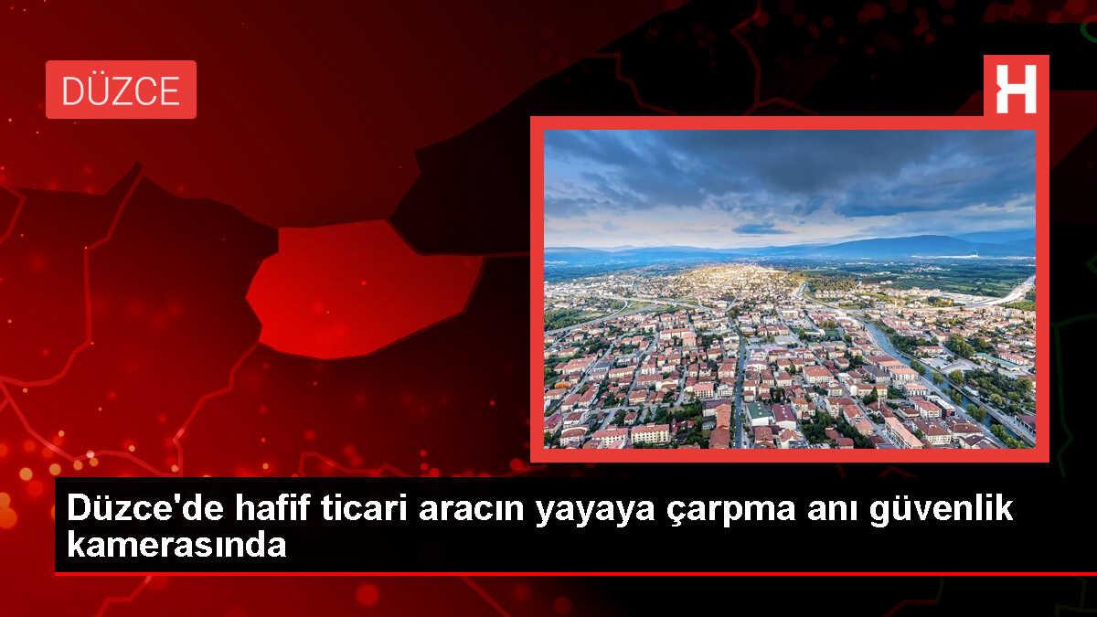 Düzce'de geri manevra yapan araç yaşlı adama çarptı