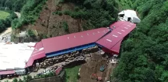 Giresun'da Su Fabrikasında Menfez Çöktü: 1 İşçi Öldü, 2 İşçi Yaralandı