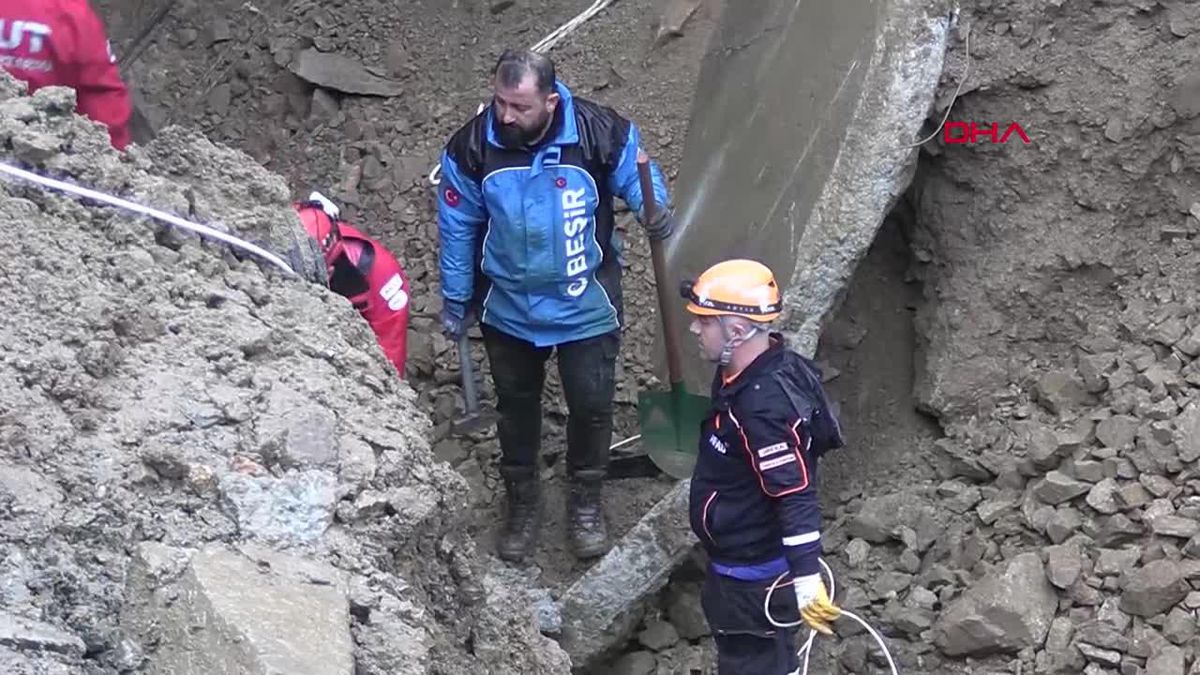 Giresun'da Su Fabrikasında Menfez Çökmesi: 1 Ölü, 2 Yaralı