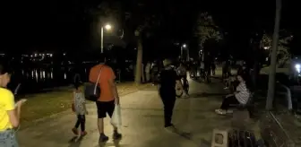 İstanbul'da Artan Sıcaklık Nedeniyle Vatandaşlar Parklara Akın Etti