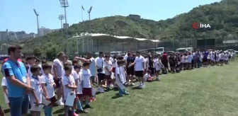 Trabzonspor Futbol Okulları Yaz Kampı'nın ilk etabı tamamlandı