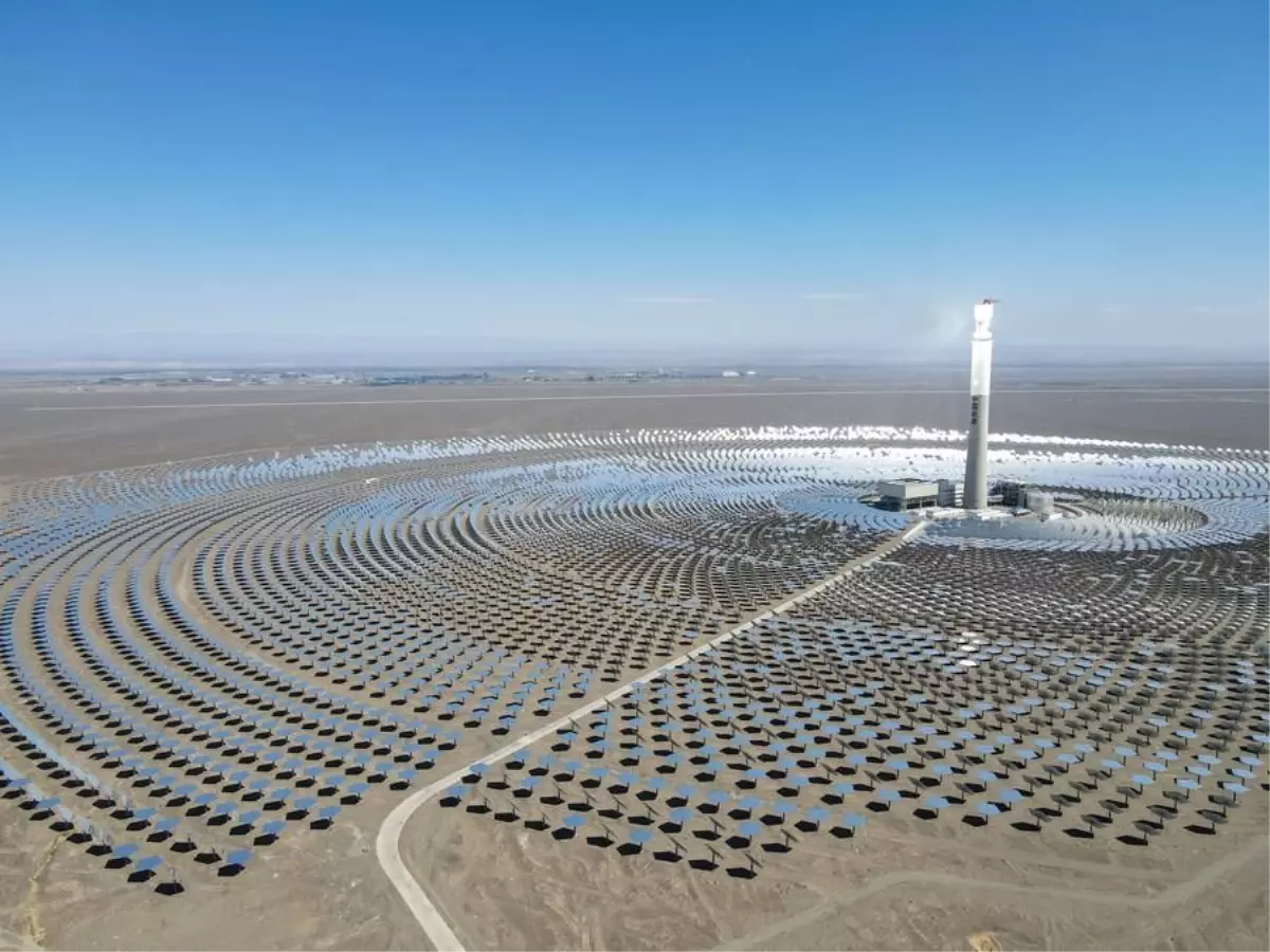 Çin'in Xinjiang Bölgesi'nde Yeni Enerji Kapasitesi Arttı