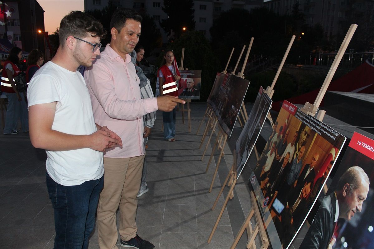 Bafra'da 15 Temmuz Demokrasi ve Milli Birlik Günü etkinlikleri düzenlendi