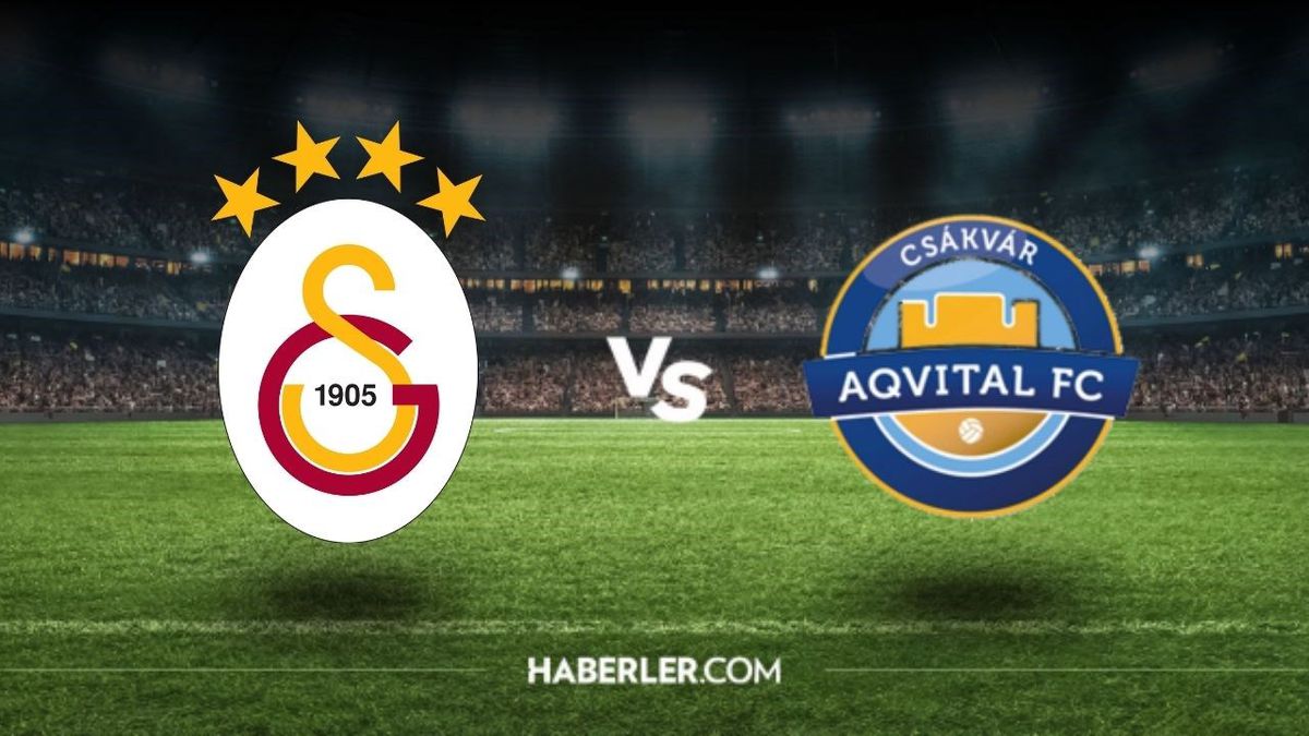 Galatasaray - Csakvari maçı kaç kaç, maç bitti mi? 15 Temmuz Galatasaray - Aqvital FC Csakvar hazırlık maçının gollerini kim attı?