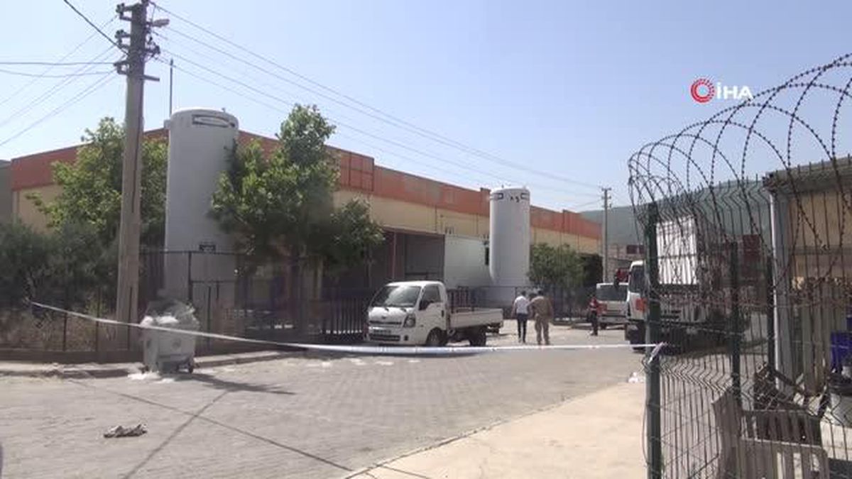 Oksijen dolum tesisinde patlama: Kadın işçi hayatını kaybetti
