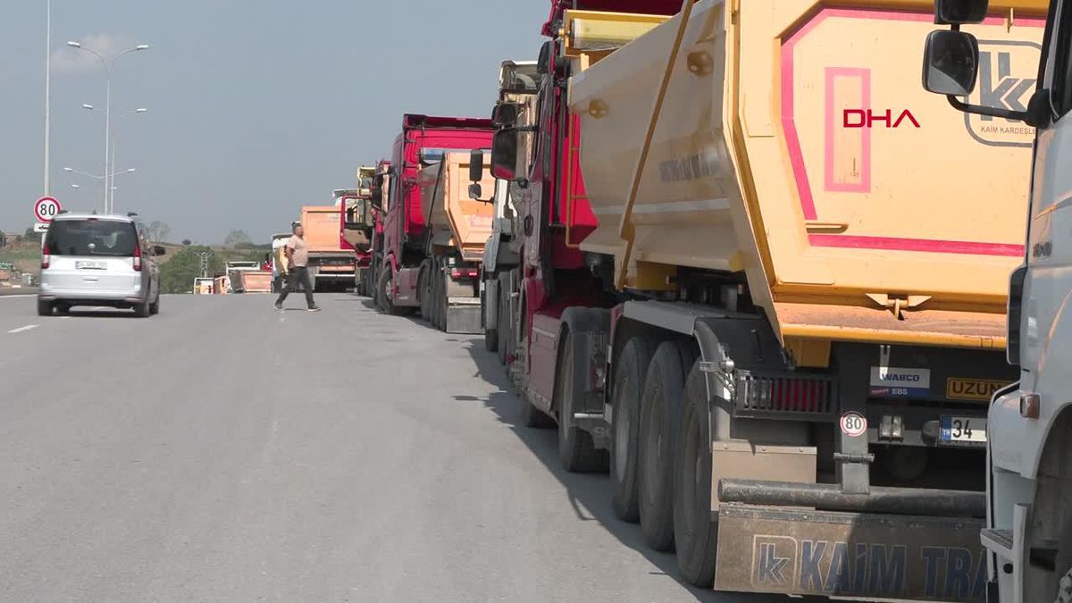 TUZLA'DA HAFRİYAT KAMYONU TARTIŞMASI