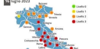 İtalya'da Sıcak Hava Uyarısı: 16 Kentte Üçüncü Seviye Alarm
