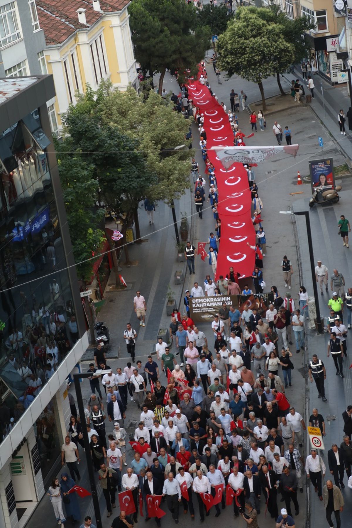 Samsun'da 15 Temmuz Demokrasi ve Milli Birlik Günü Anma Programı Düzenlendi