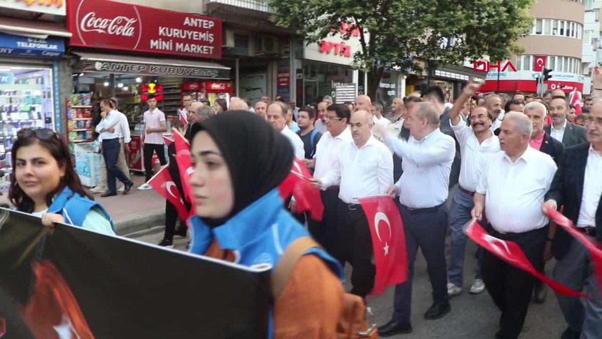 Samsun'da 15 Temmuz Demokrasi ve Milli Birlik Günü etkinlikleri düzenlendi