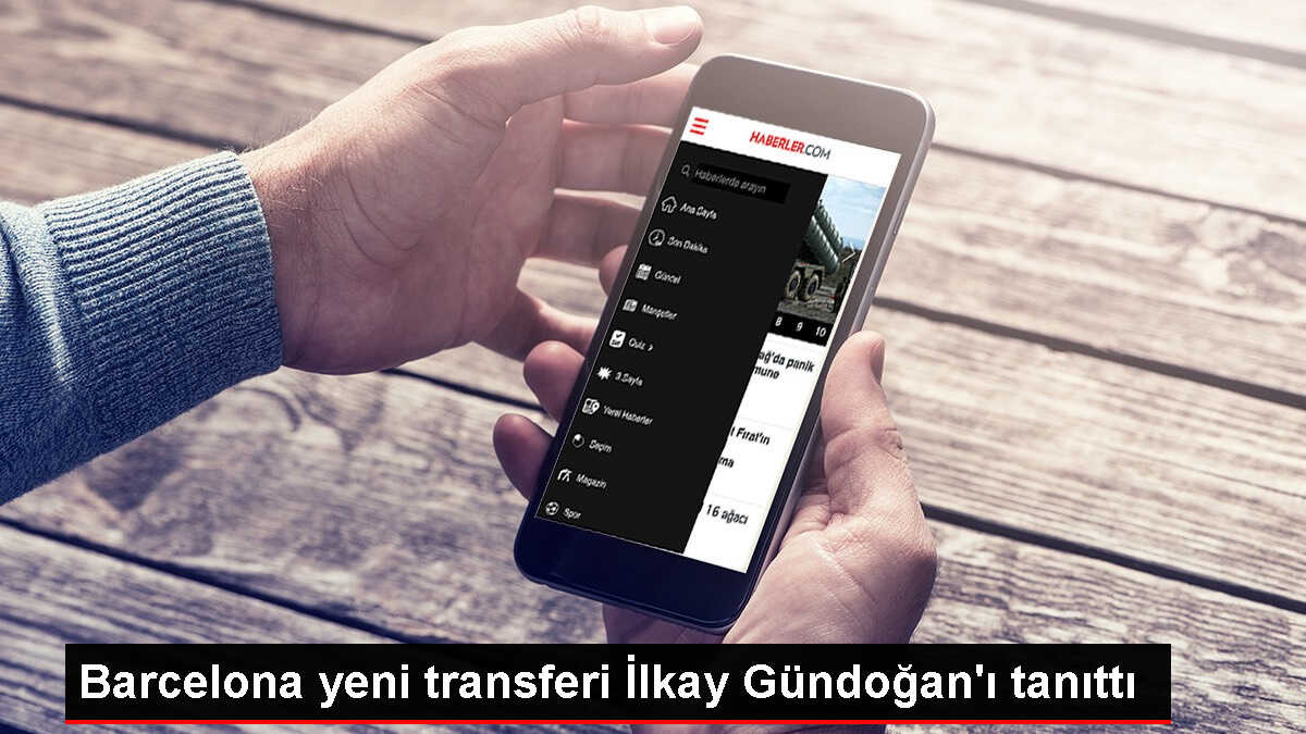 Barcelona, İlkay Gündoğan'ı Tanıttı