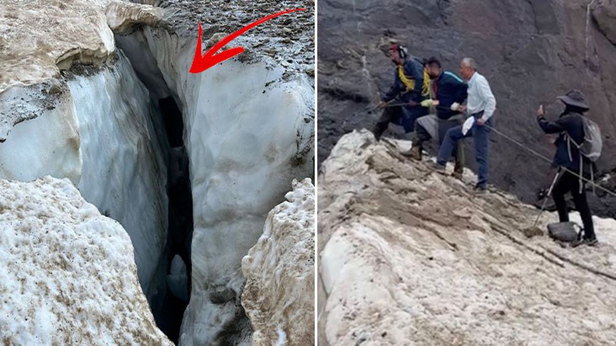 Cilo Dağı'nda korkunç olay! Buzulların arasında düşen 2 kişi böyle kurtarıldı, diğerleri için zamana karşı yarış var