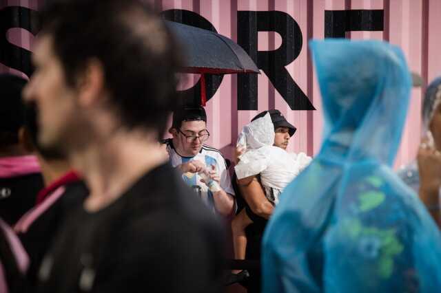 Dünya futbolunda eşine az rastlanır karşılama! Lionel Messi, ABD'yi salladı Dünya futbolunda eşine az rastlanır karşılama! Lionel Messi, ABD'yi salladı