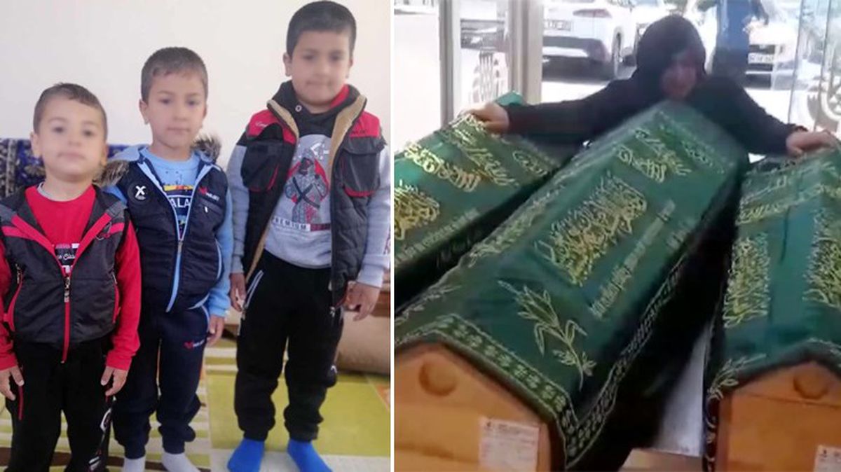 Gölette boğulan 3 kardeşin cenazeleri aileye teslim edildi! Annenin feryatları kahretti