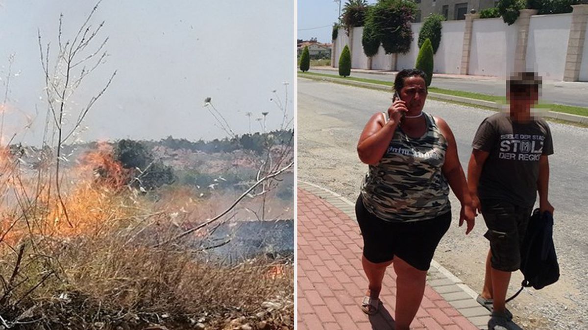 'Kamera olsa bulunurdu' diye bağıran kadının yangını çıkardığı anlaşıldı