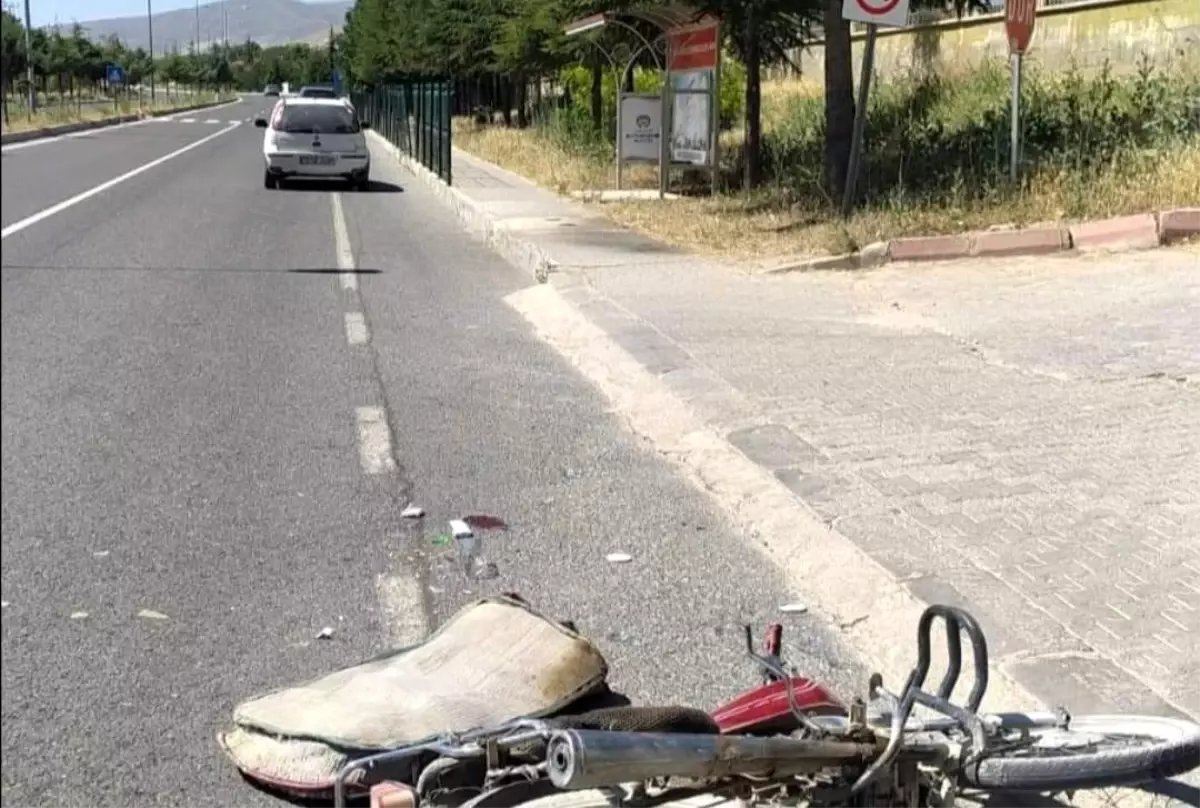 Malatya'da motosikletli kaza