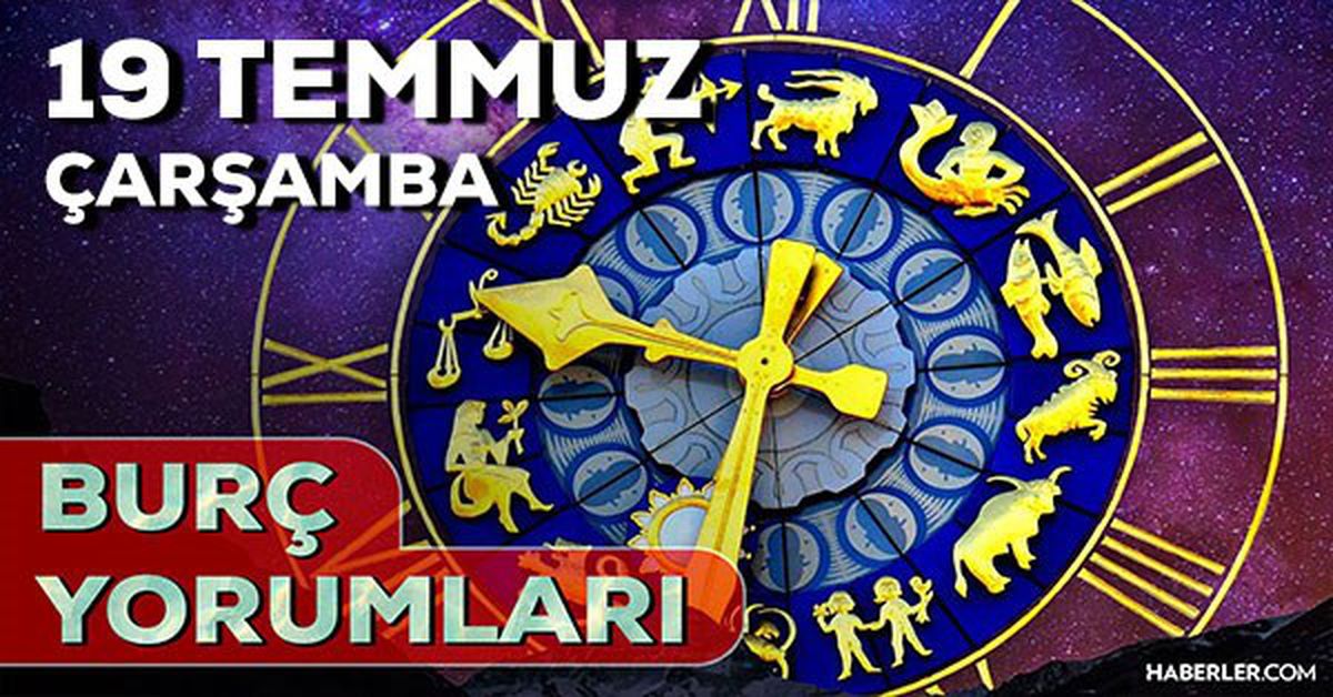 19 Temmuz 2023 Günlük Burç Yorumları: 19 Temmuz günlük burç yorumları! AŞK, EVLİLİK, KARİYER, SAĞLIK burç yorumları! Bugün burçları neler bekliyor?