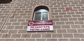 Ankara'daki Peyamitepe Camisi Deprem Sonrası Hasar Gördü