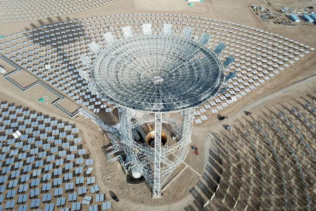 Çin'in Gansu Eyaletinin Kurulu Yeni Enerji Kapasitesi 40 Milyon Kilovatı Aştı