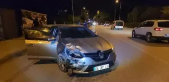 Düzce'de Polis Takibi Sonucu Meydana Gelen Kazada 2 Kişi Yaralandı
