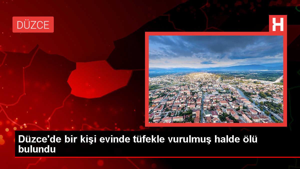 Düzce'de Evde Ölü Bulunan Kişi Tüfekle Vurulmuş