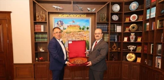 Kültür ve Turizm Bakan Yardımcısı Nevşehir Belediye Başkanı'nı ziyaret etti