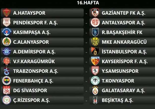 Son Dakika: Süper Lig'de sezon fikstürü belli oldu
