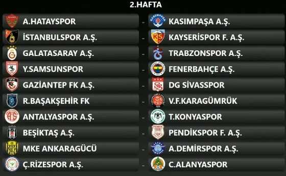Son Dakika: Süper Lig'de sezon fikstürü belli oldu