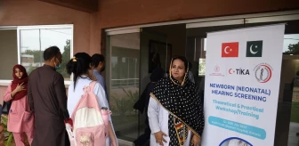 TİKA, Pakistan'da yenidoğan işitme tarama cihazları ve eğitim desteği sağladı