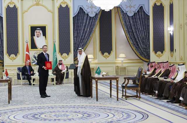 Türkiye ve Suudi Arabistan arasında anlaşmalar imzalandı