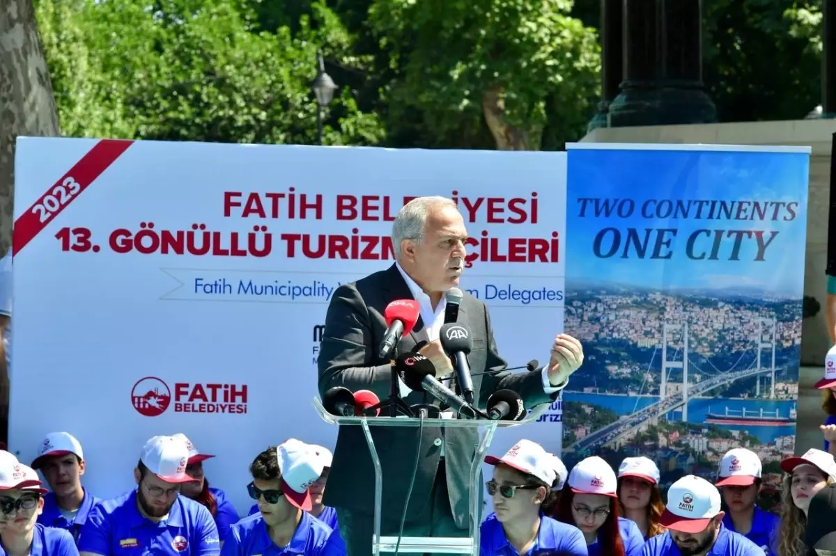 Fatih'te Gönüllü Turizm Elçileri Projesi Tanıtıldı
