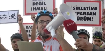 Bisiklet Sürücüsü Doğanay Güzelgün İzmir'de Anıldı