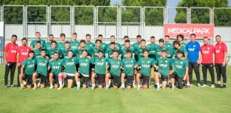 Bursaspor'da 2023-2024 sezonunun ilk antrenmanı gerçekleşti