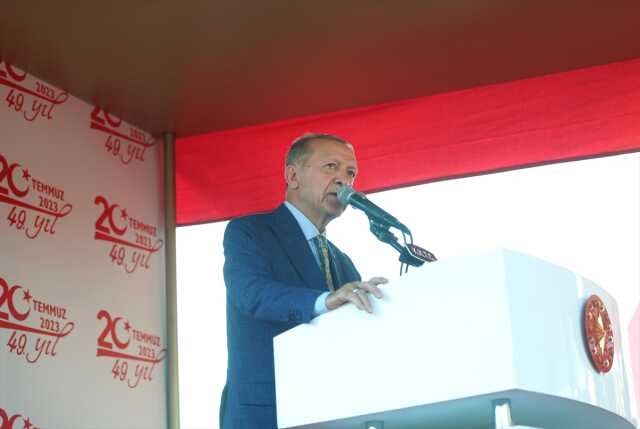 Cumhurbaşkanı Erdoğan'dan dünyaya çağrı: KKTC'yi bir an evvel tanıyın