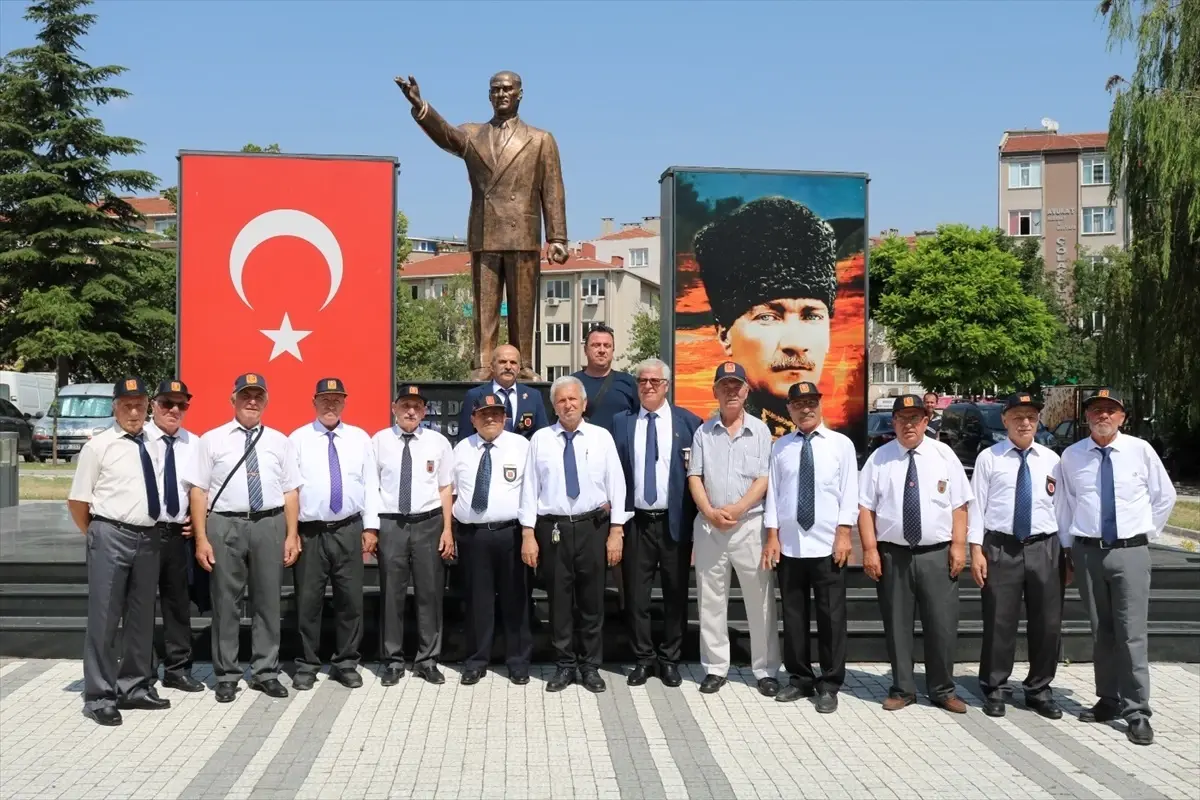 Lüleburgaz'da Kıbrıs Barış Harekatı'nın 49'uncu yıl dönümü törenle kutlandı