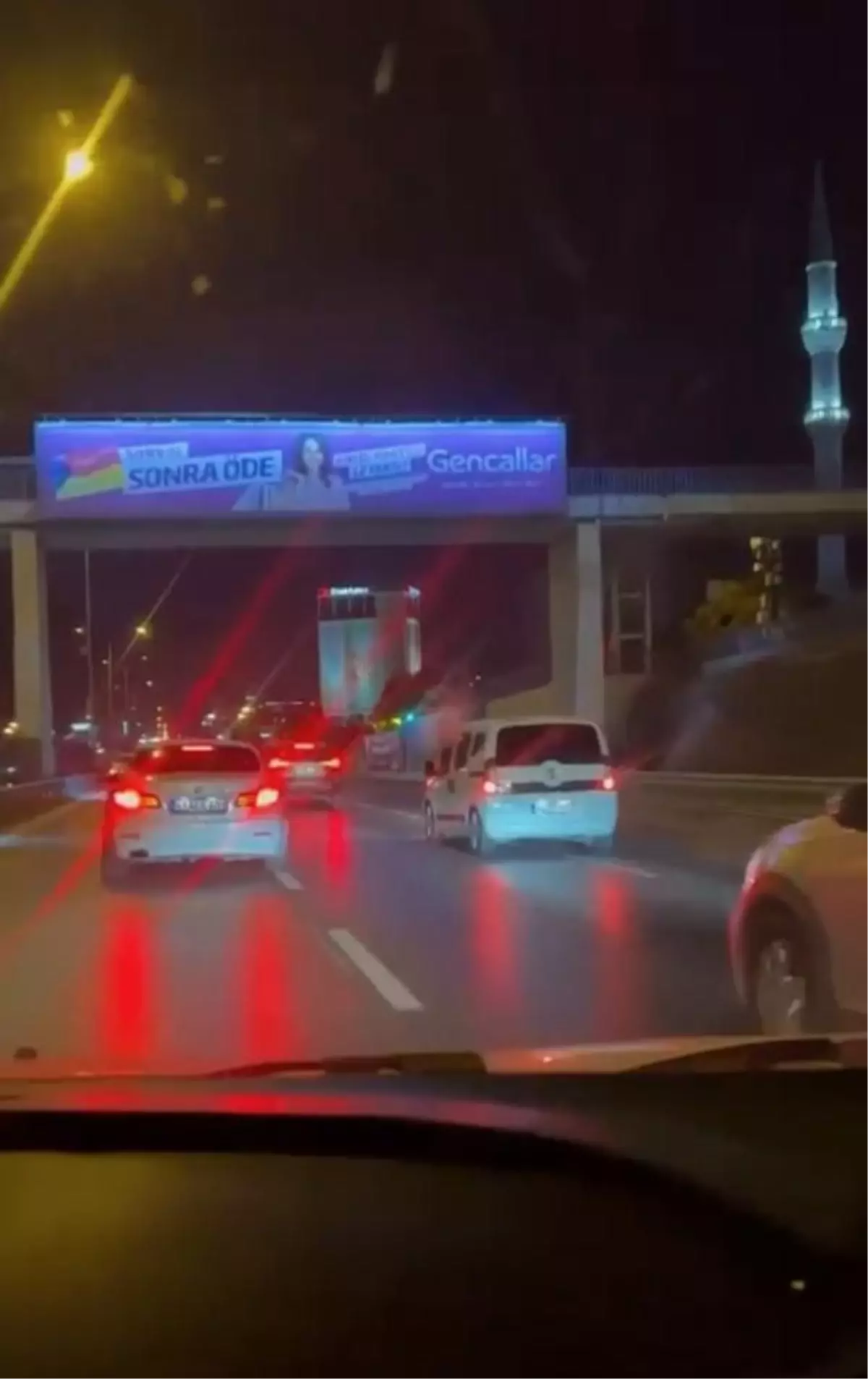 D-100 Karayolu'nda Makas Atan Sürücü Yakalandı