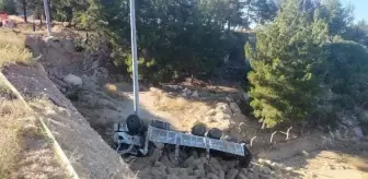Ermenek'te Kamyon Şoförü İstinat Duvarından Düşerek Hayatını Kaybetti